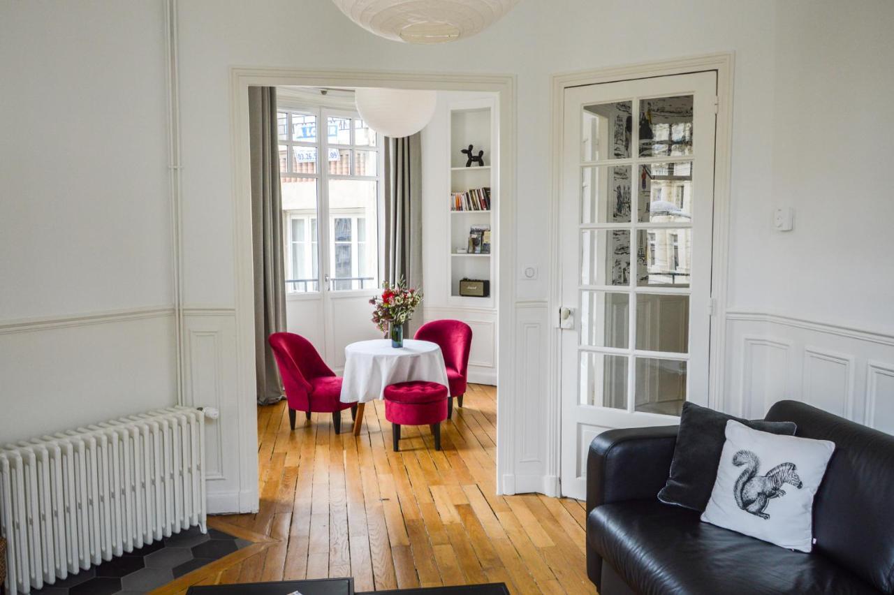 Apartamento Les Berceaux De La Cathedrale Reims Exterior foto